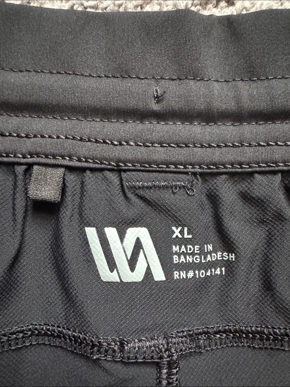 VRST Men’s 7” Elevate Unlined Shorts Black Size XL